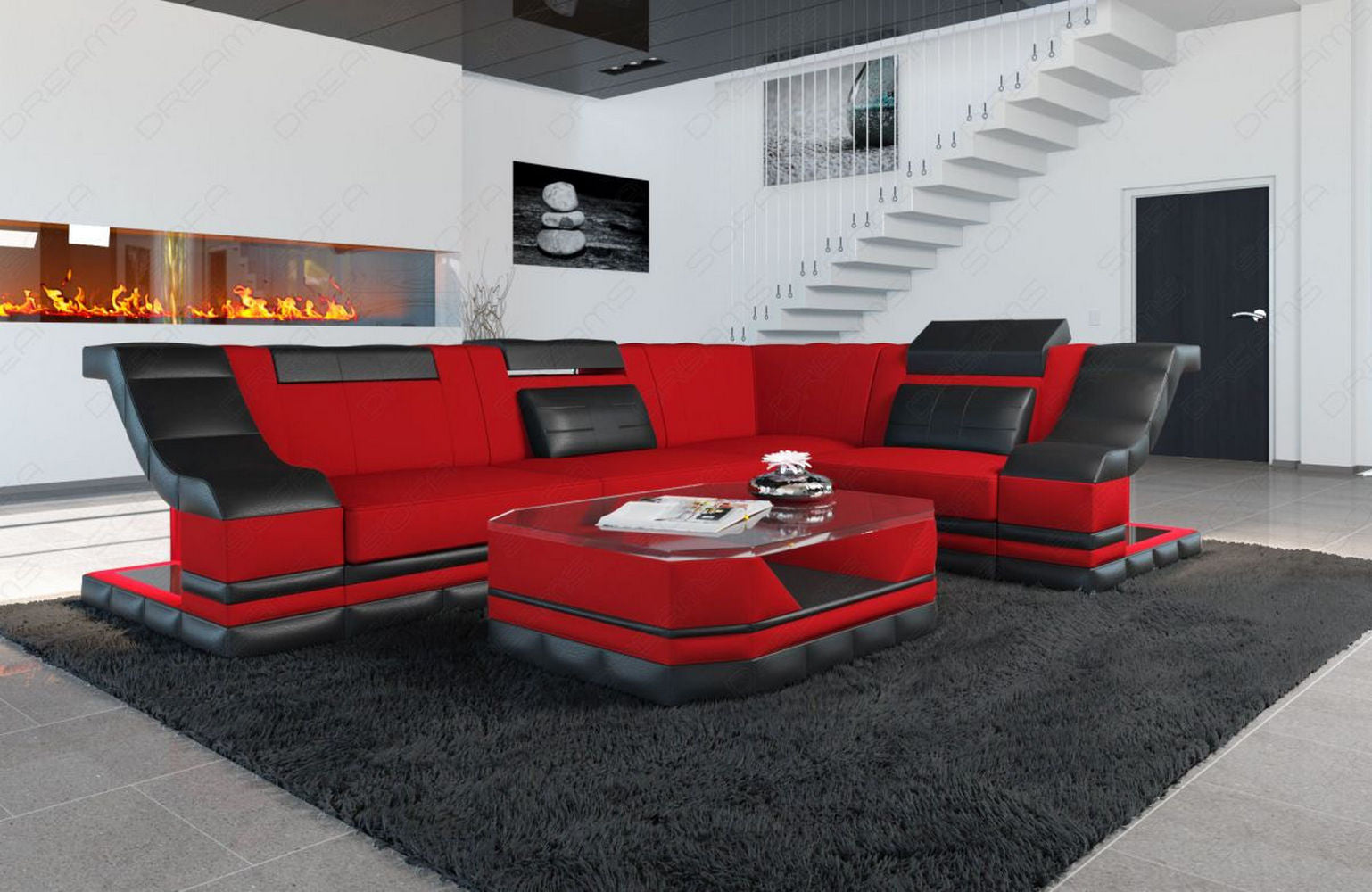 Ecksofa Bianchi – Stoffbezug & Komfort
