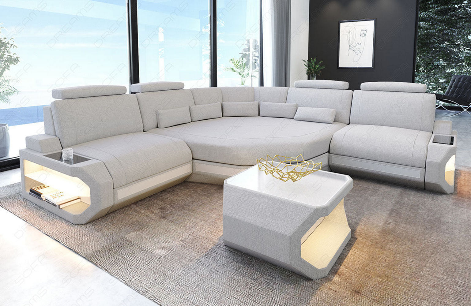 Stoffsofa Asti L Mini – Modern & Komfortabel