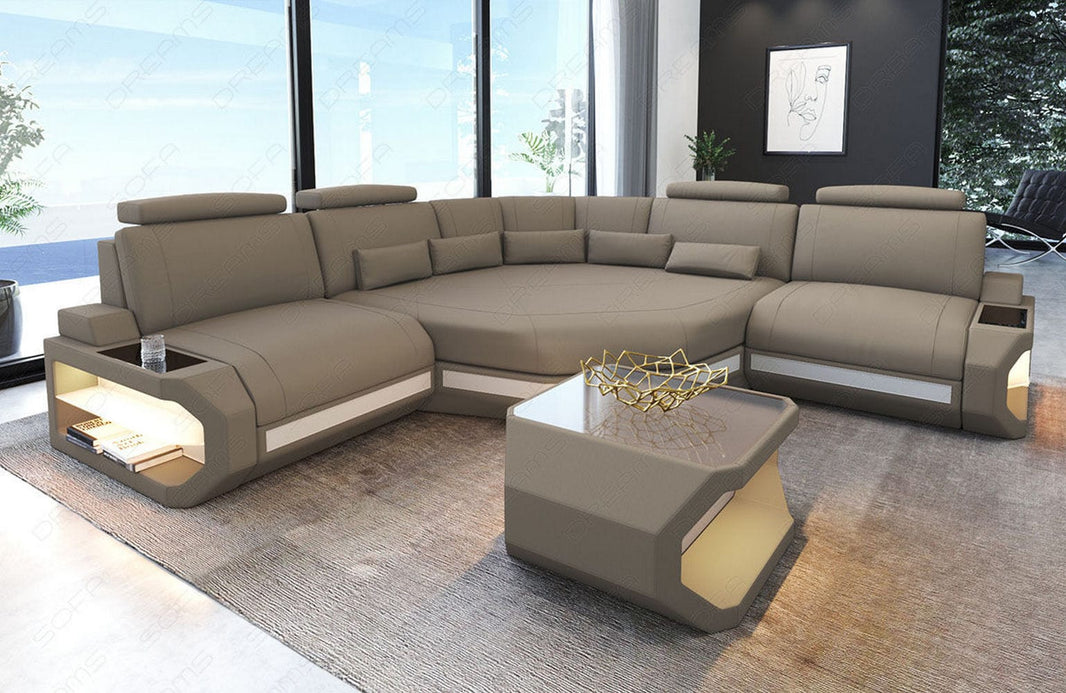 Mini Stoff Ecksofa Asti L-Form