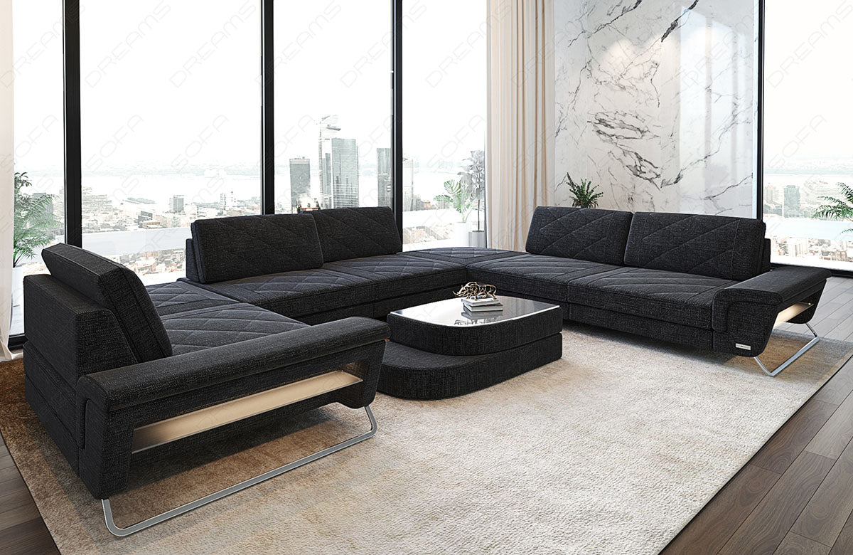 Polster-Wohnlandschaft Rotello – Modern & Komfortabel