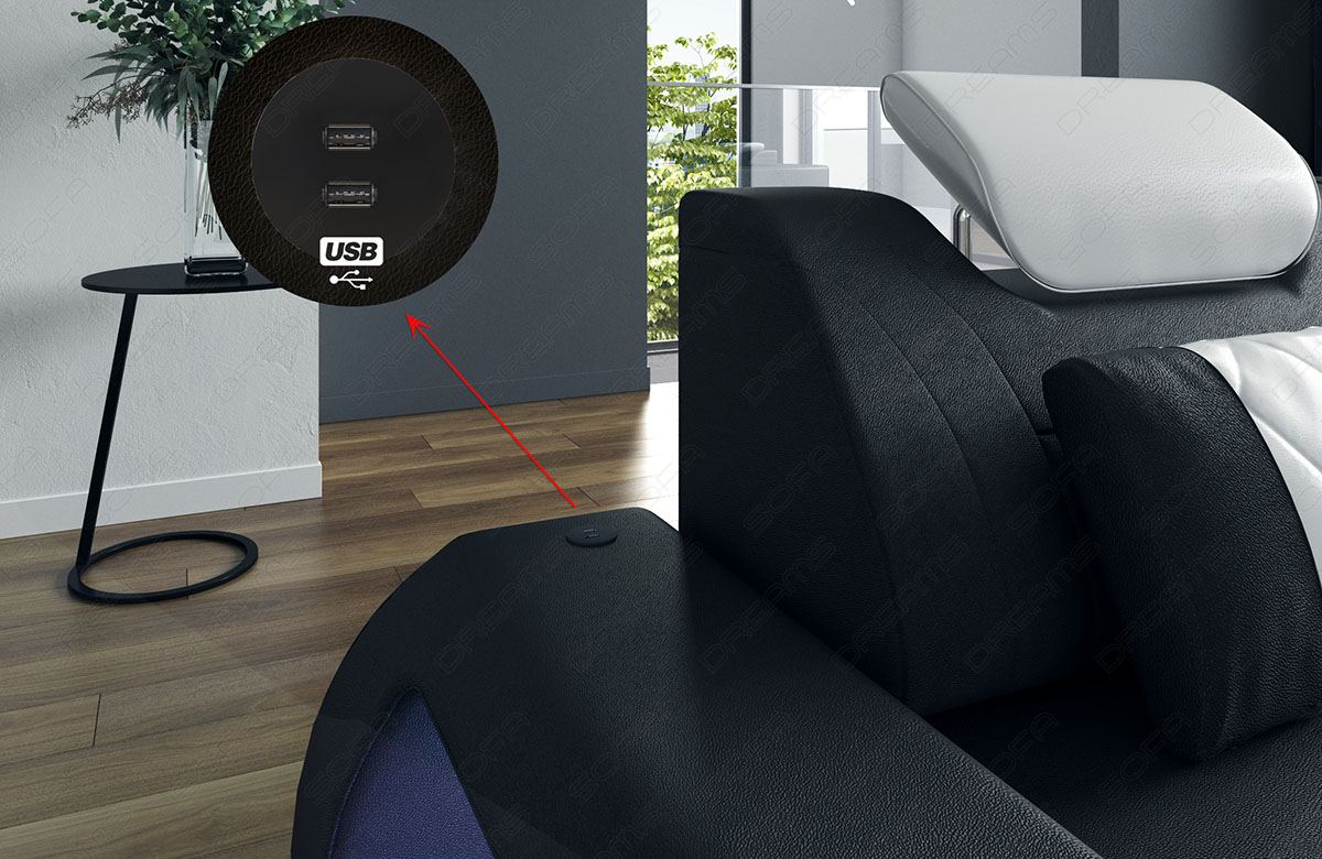 Stoffsofa Rimini L-Form – Modern und Bequem