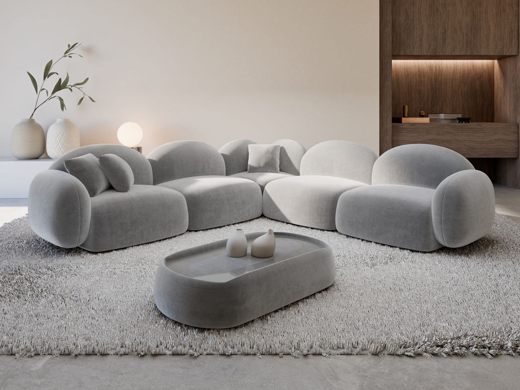 Ecksofa Mirello L-Form aus Stoff