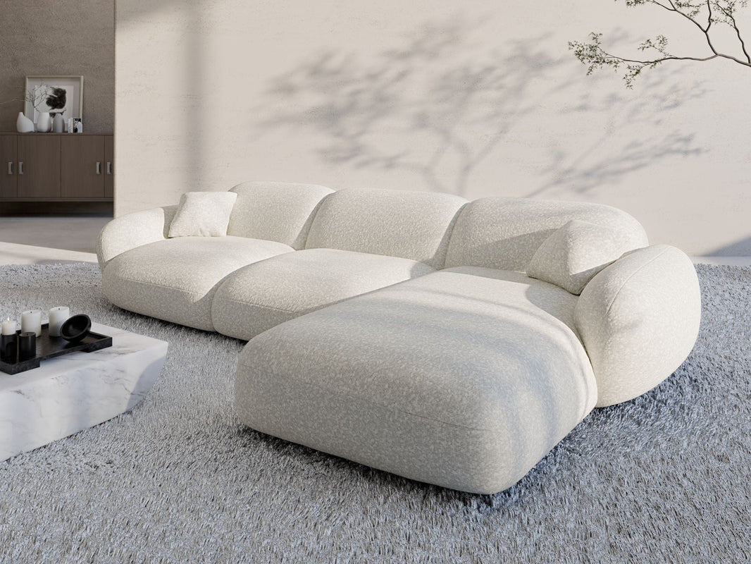 Ecksofa Alcazar L-Form aus Stoff Kurz