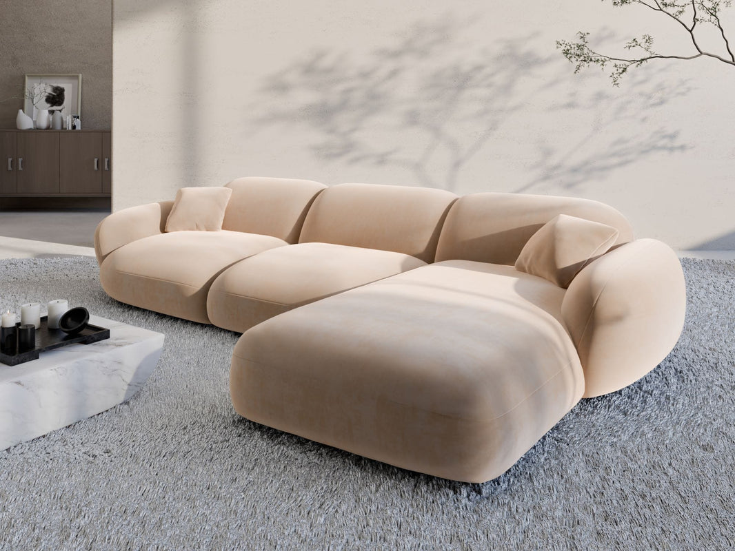 Ecksofa Alcazar L-Form aus Stoff Kurz