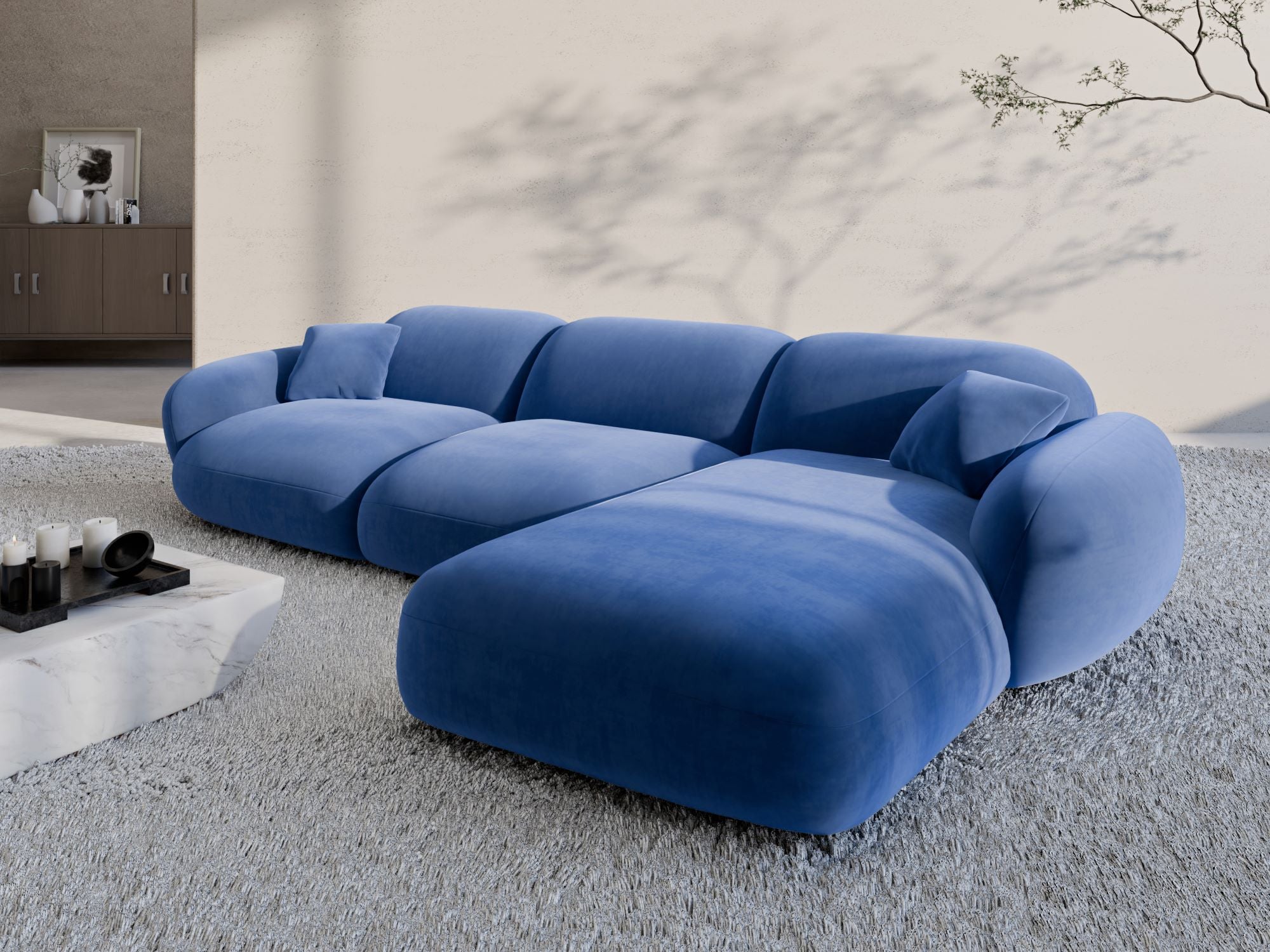 Polster Ecksofa Alcazar L Form kurz