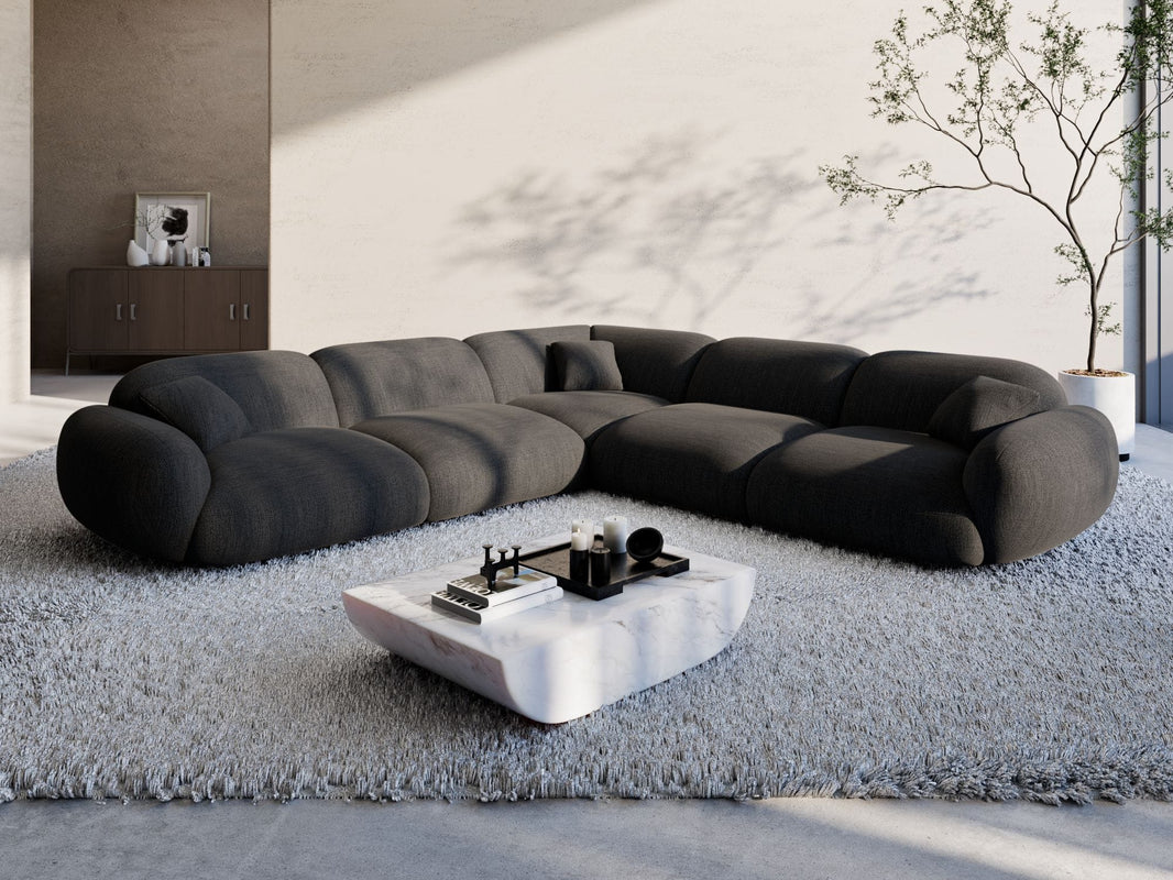 Ecksofa Alcazar L-Form aus Stoff