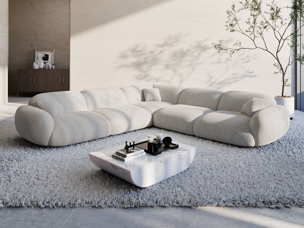 Ecksofa Alcazar L-Form aus Stoff