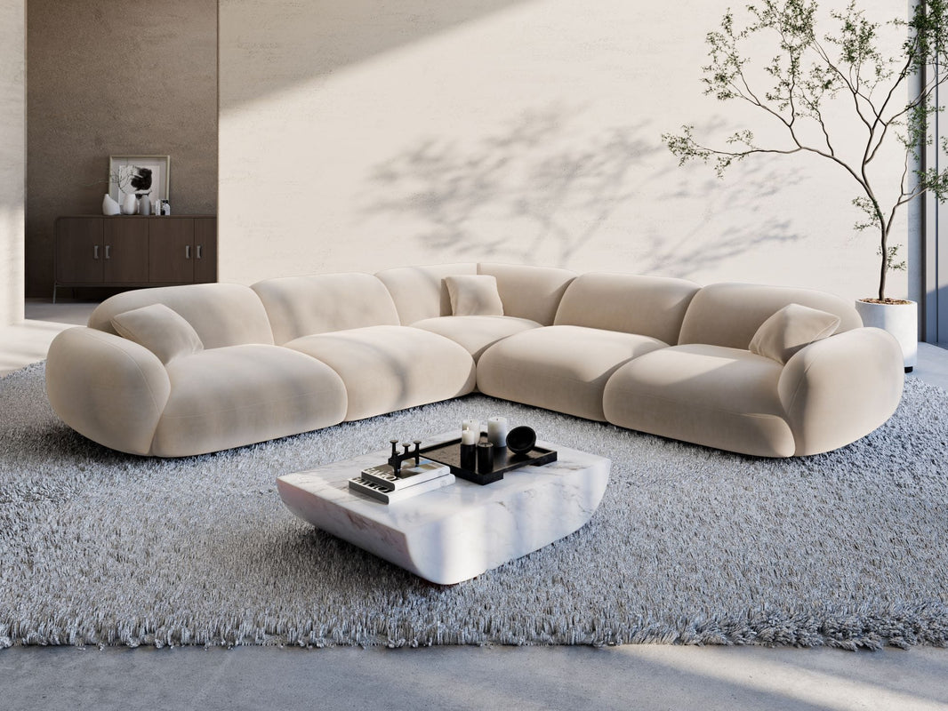 Ecksofa Alcazar L Form aus Stoff