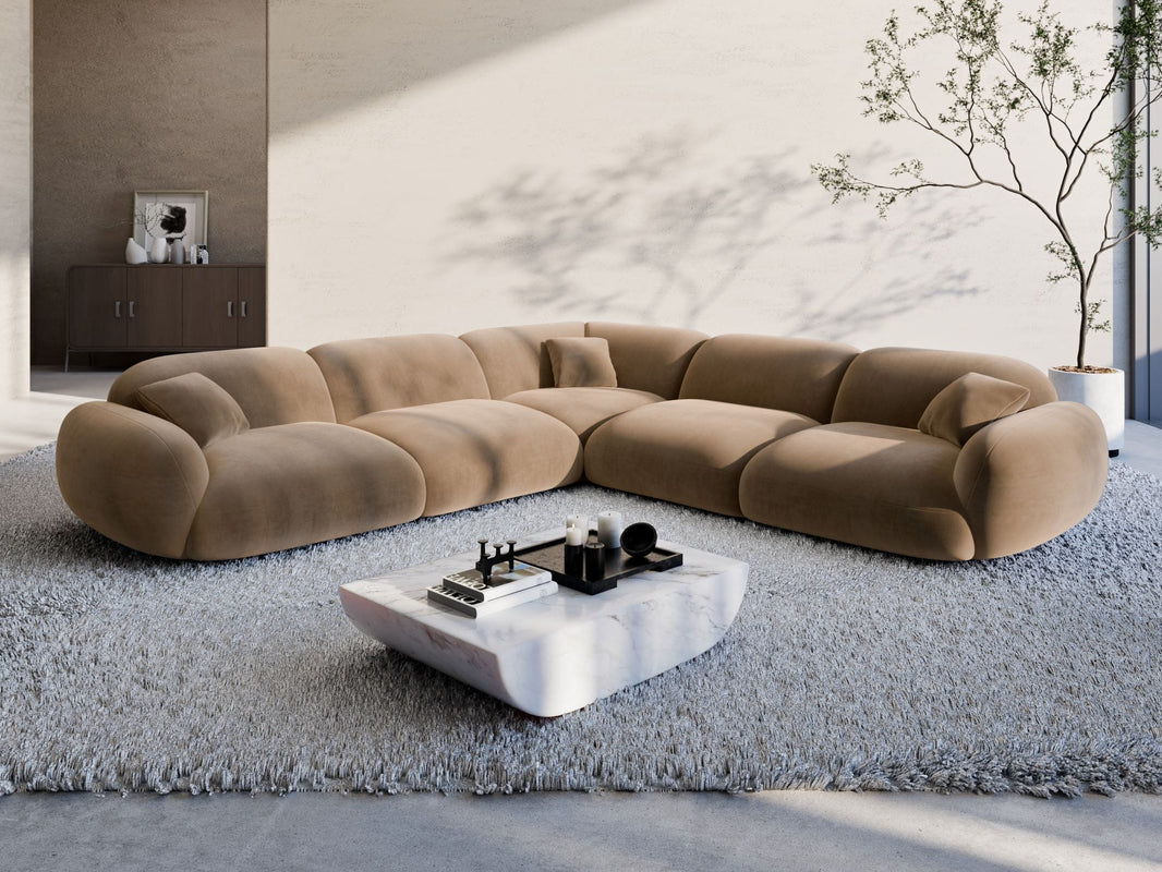 Ecksofa Alcazar L-Form aus Stoff