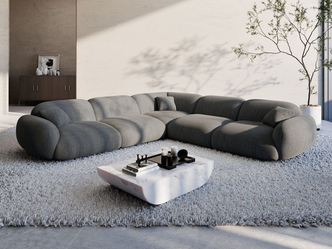 Ecksofa Alcazar L-Form aus Stoff
