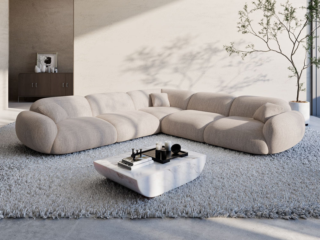 Ecksofa Alcazar L-Form aus Stoff