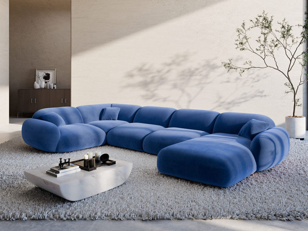XL Stoff Wohnlandschaft Alcazar