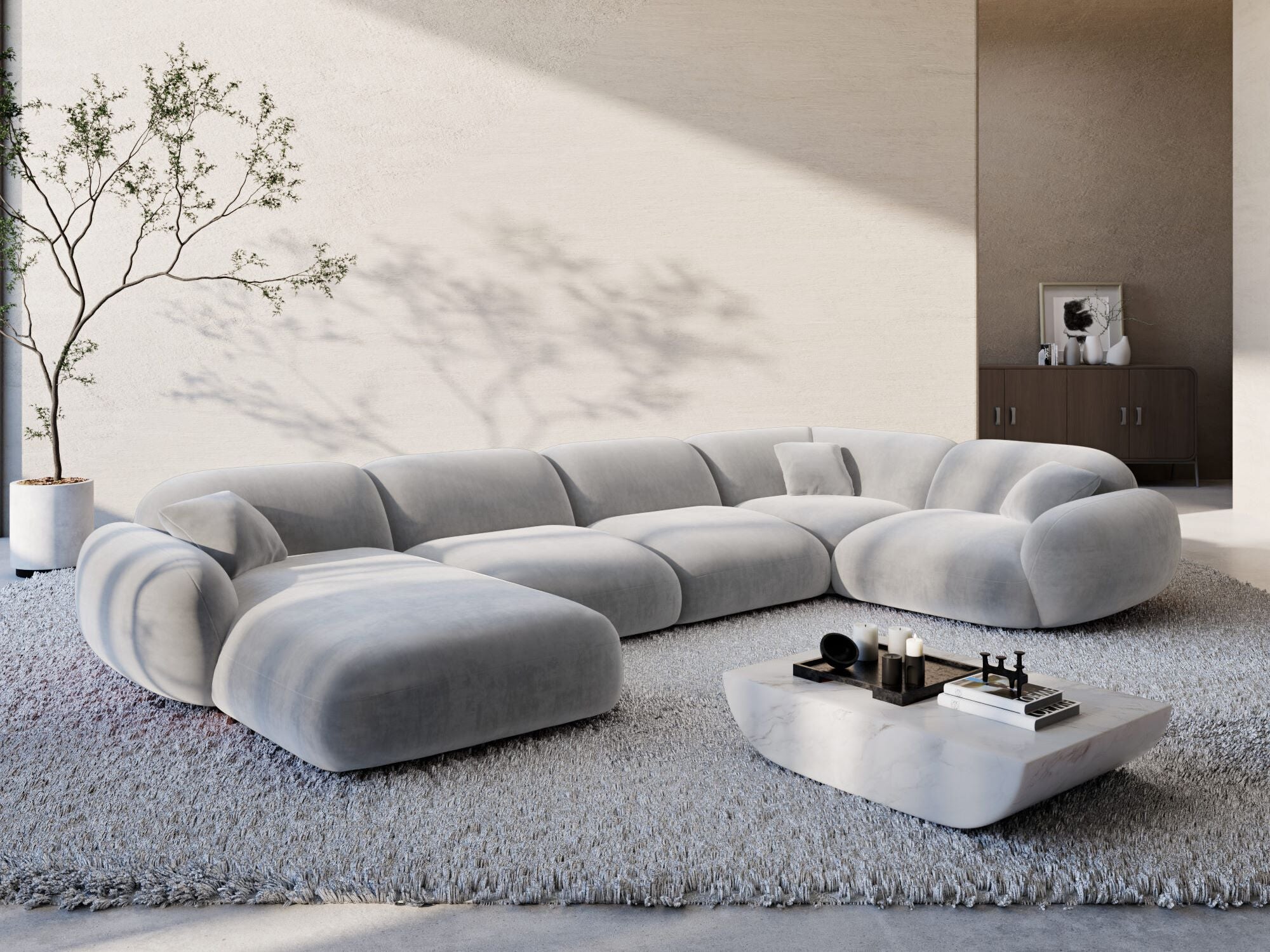 Polster Wohnlandschaft Alcazar XL U-Form
