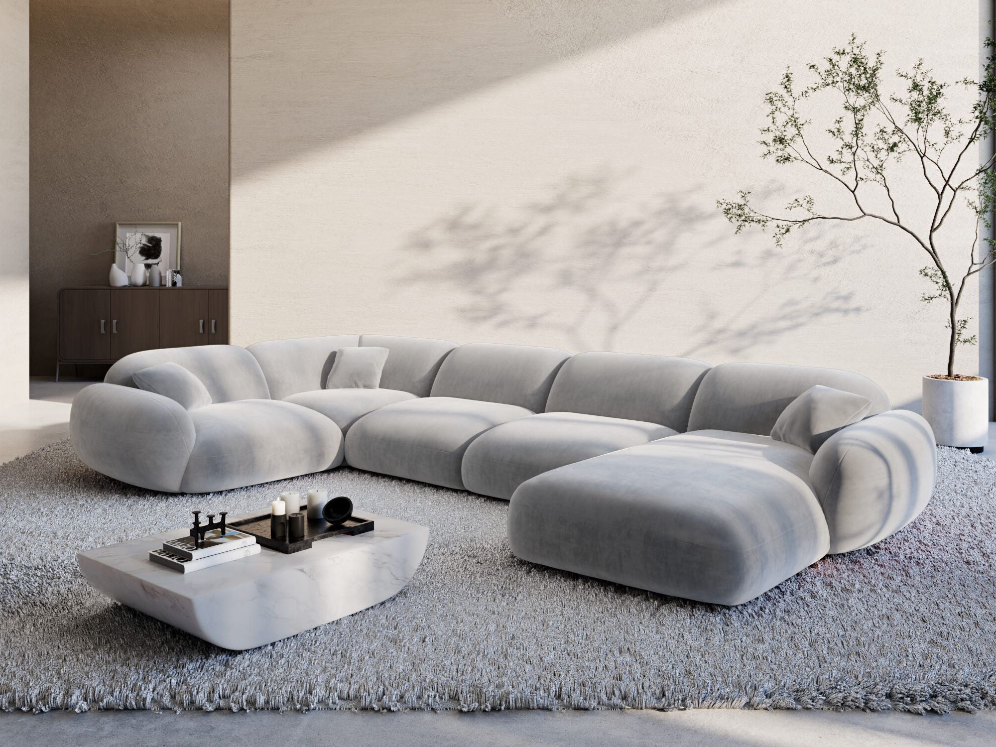 Polster Wohnlandschaft Alcazar XL U-Form