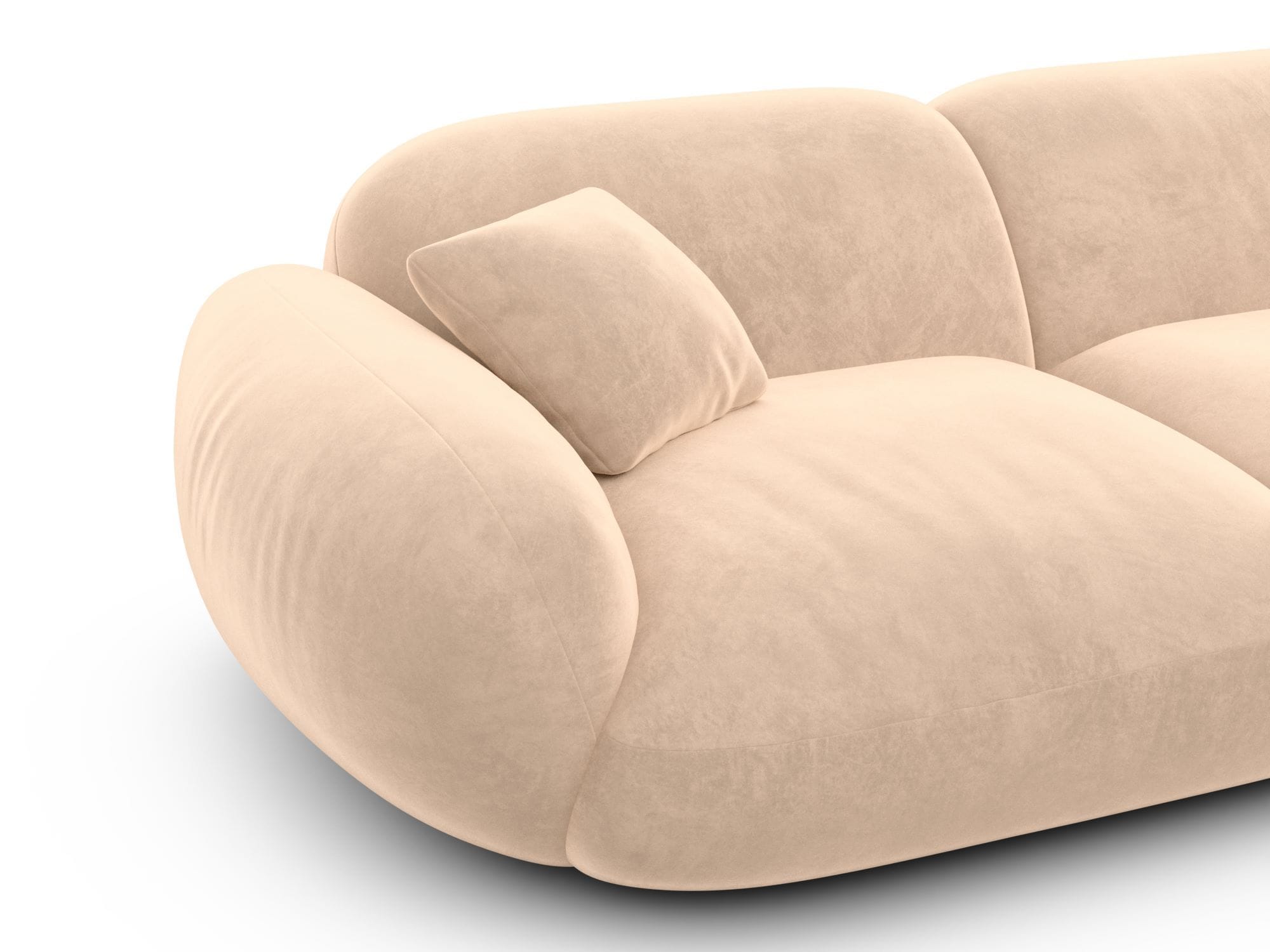 Polster Wohnlandschaft Alcazar XXL U-Form Beige
