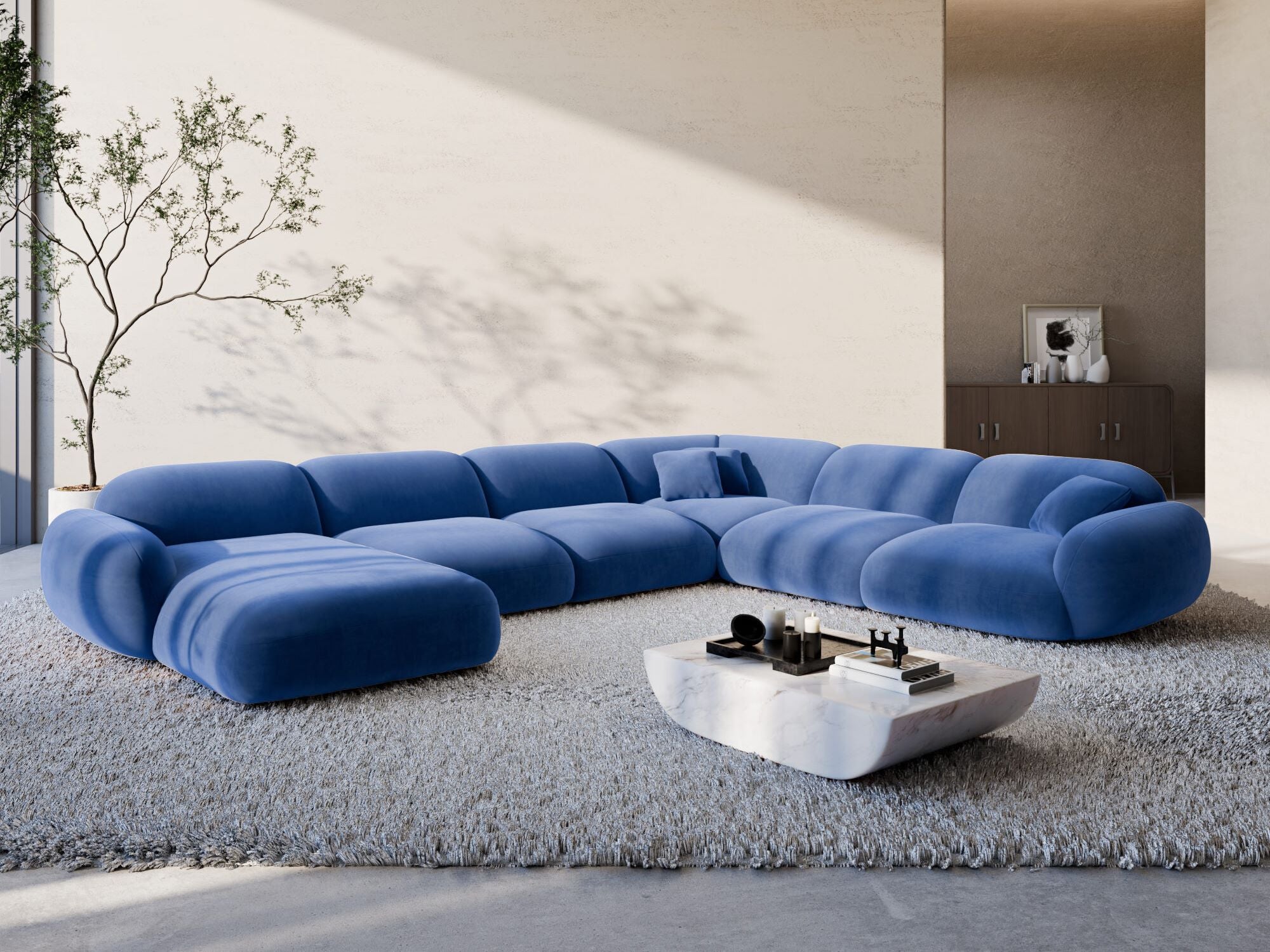 Polster Wohnlandschaft Alcazar XXL U-Form