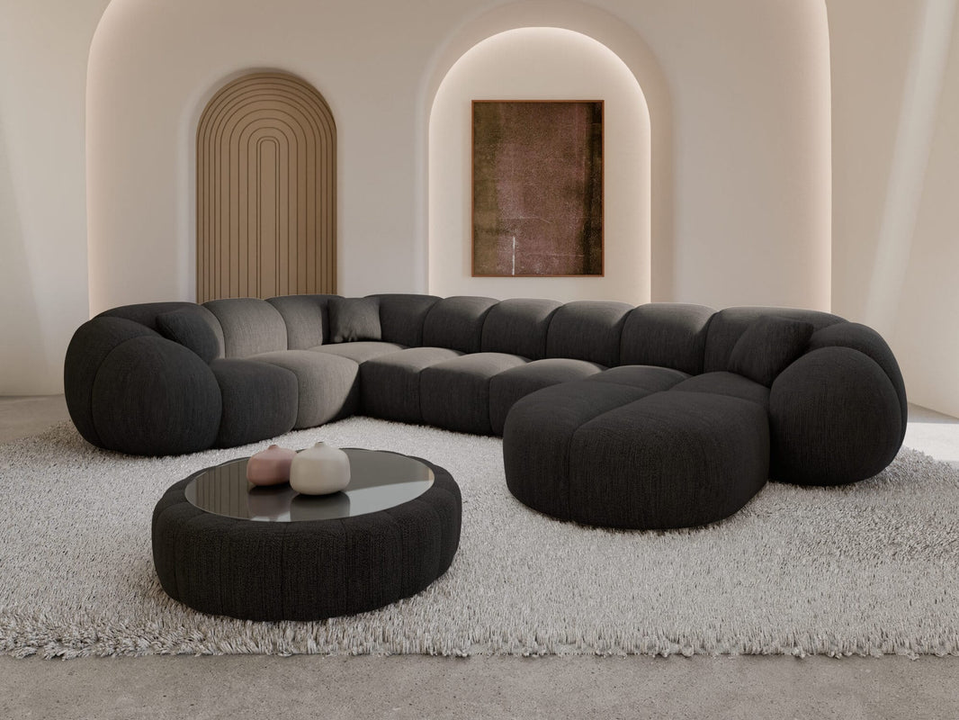 Wohnlandschaft Valderosa XL U-Form in Stoff