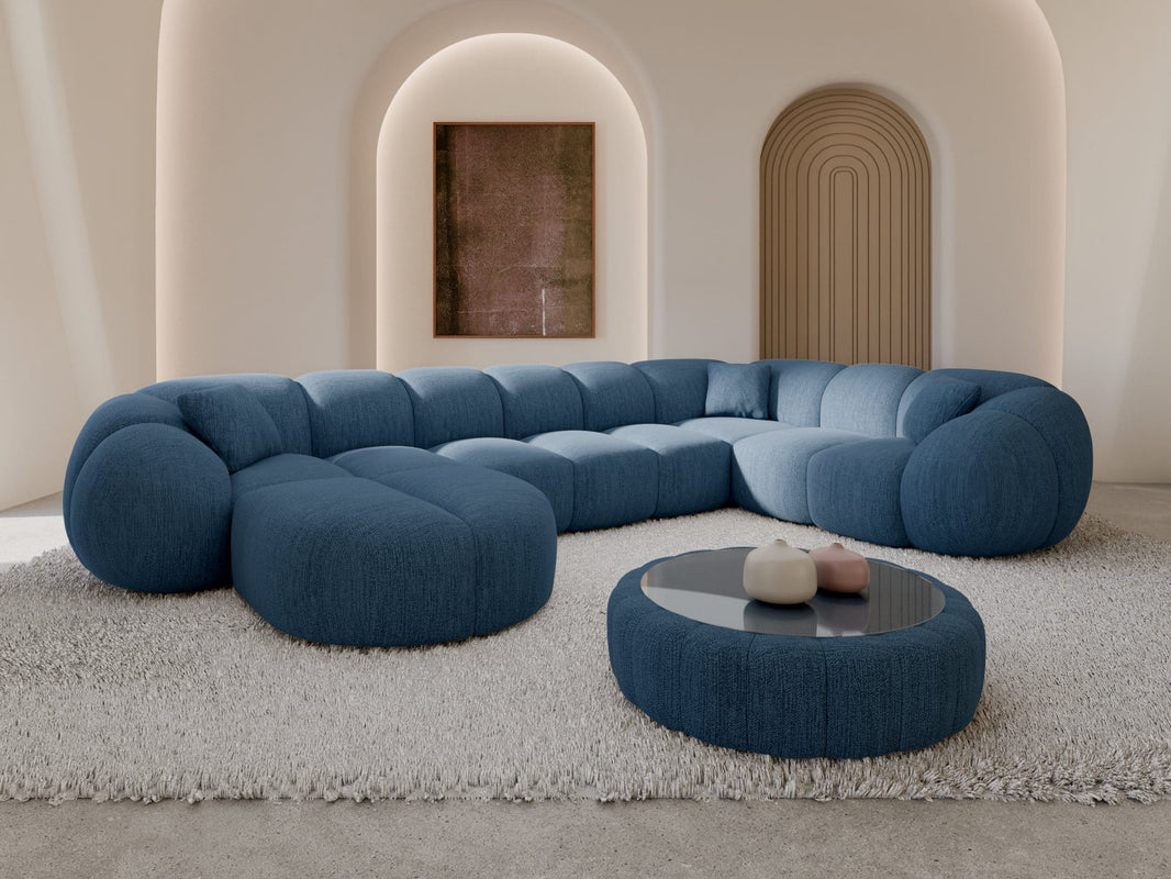 Wohnlandschaft Valderosa XL U-Form in Stoff