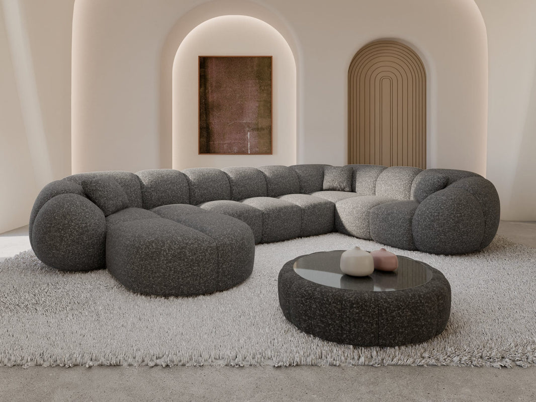 Wohnlandschaft Valderosa XL U-Form in Stoff
