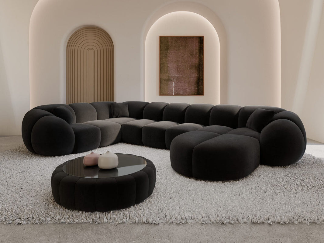 Wohnlandschaft Valderosa XL U-Form in Stoff
