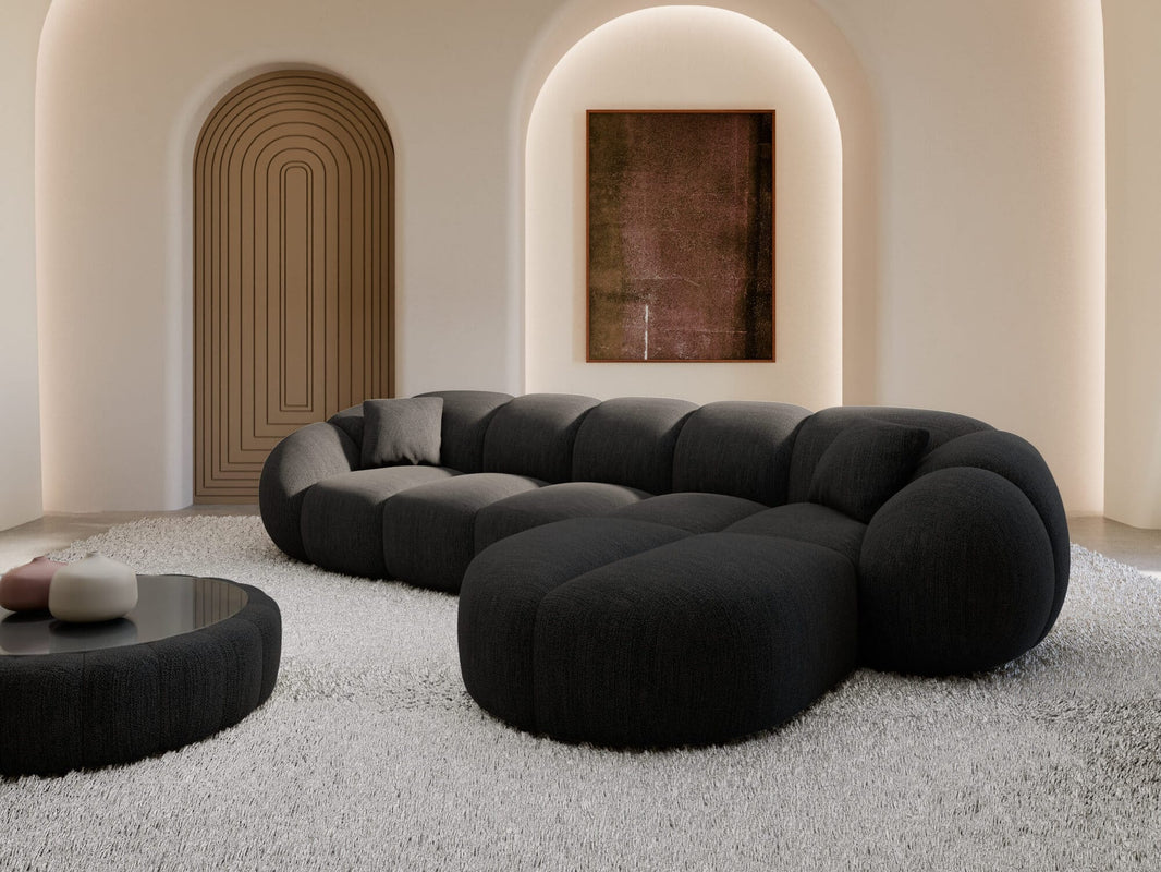 Stoff Ecksofa Valderosa L-Form