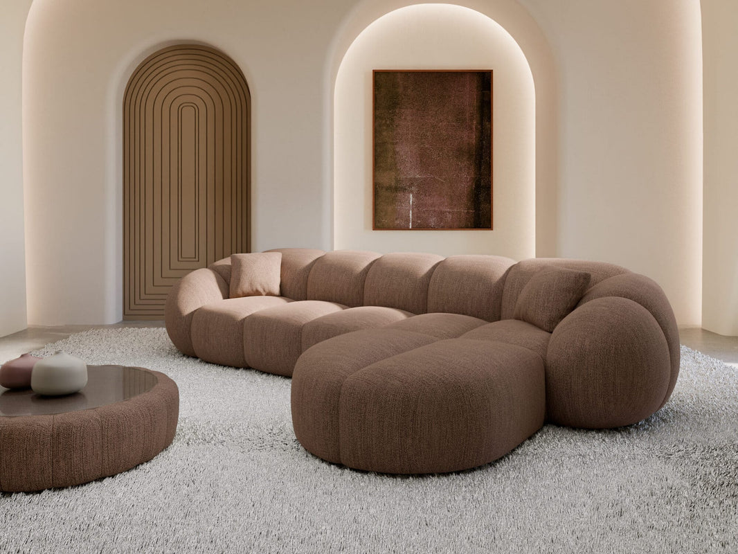 Stoff Ecksofa Valderosa L-Form
