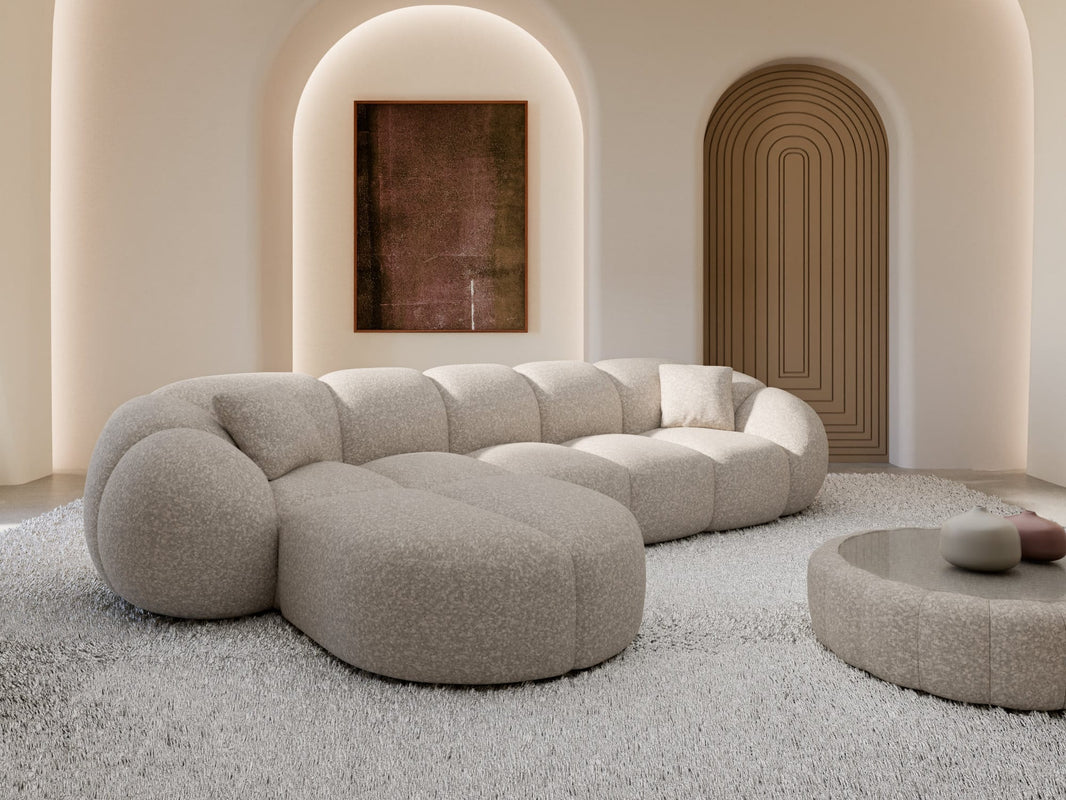 Stoff Ecksofa Valderosa L-Form
