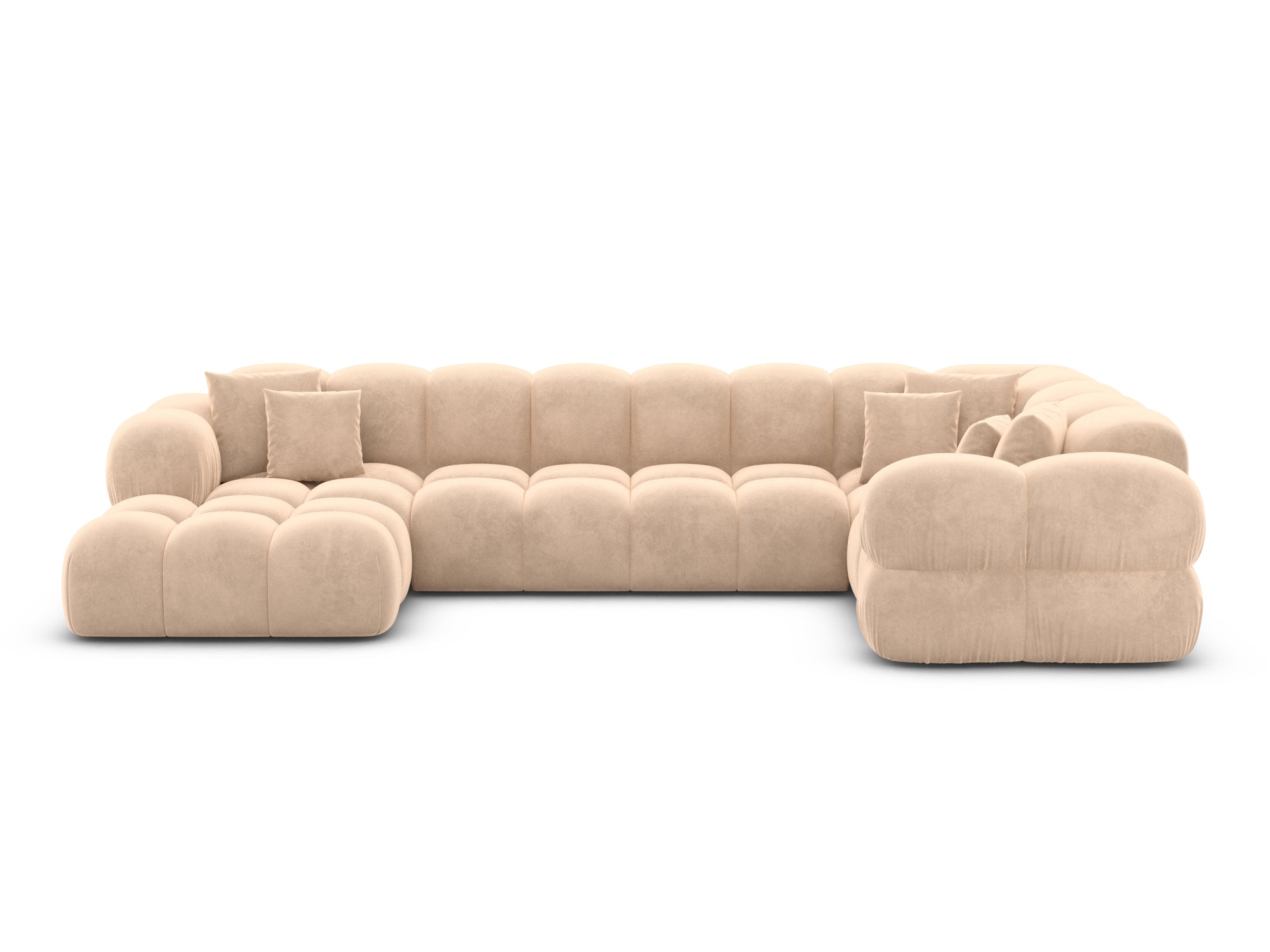 Polster Wohnlandschaft Monteverde XL U-Form Beige