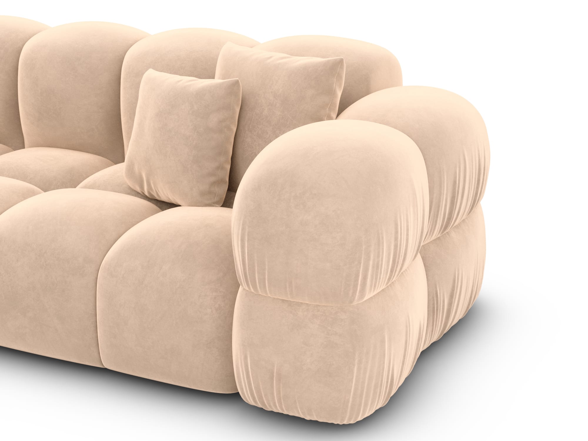 Polster Wohnlandschaft Monteverde XXL U-Form Beige
