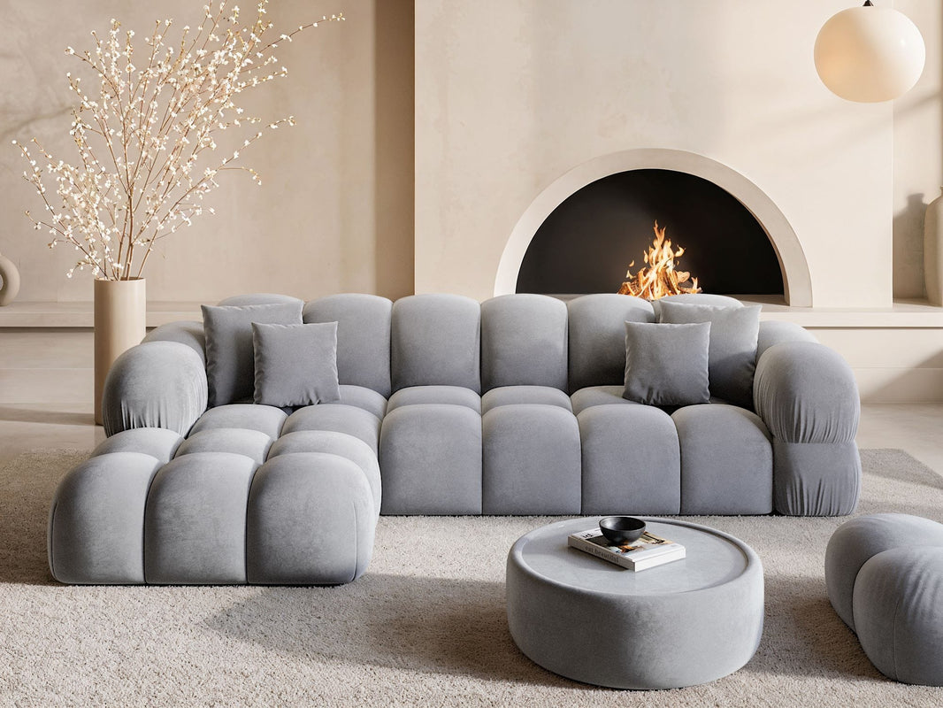 Stoff Ecksofa Monteverde L-Form