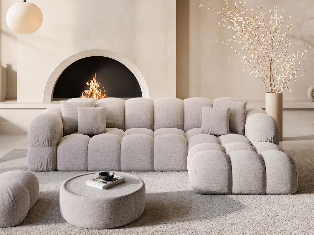 Stoff Ecksofa Monteverde L-Form