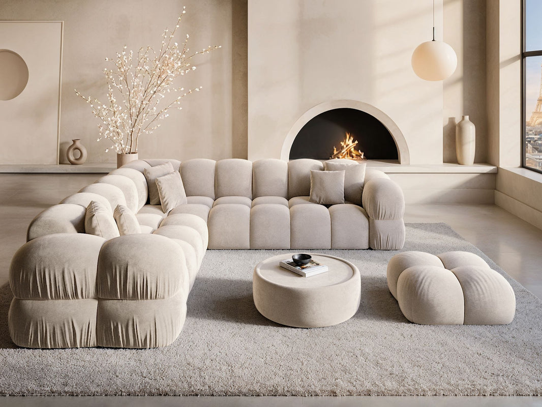 Couch Monteverde L Form in Stoff