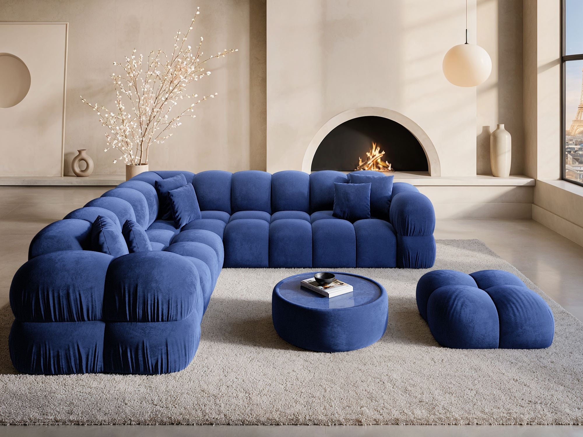 Polster Ecksofa Monteverde L Form