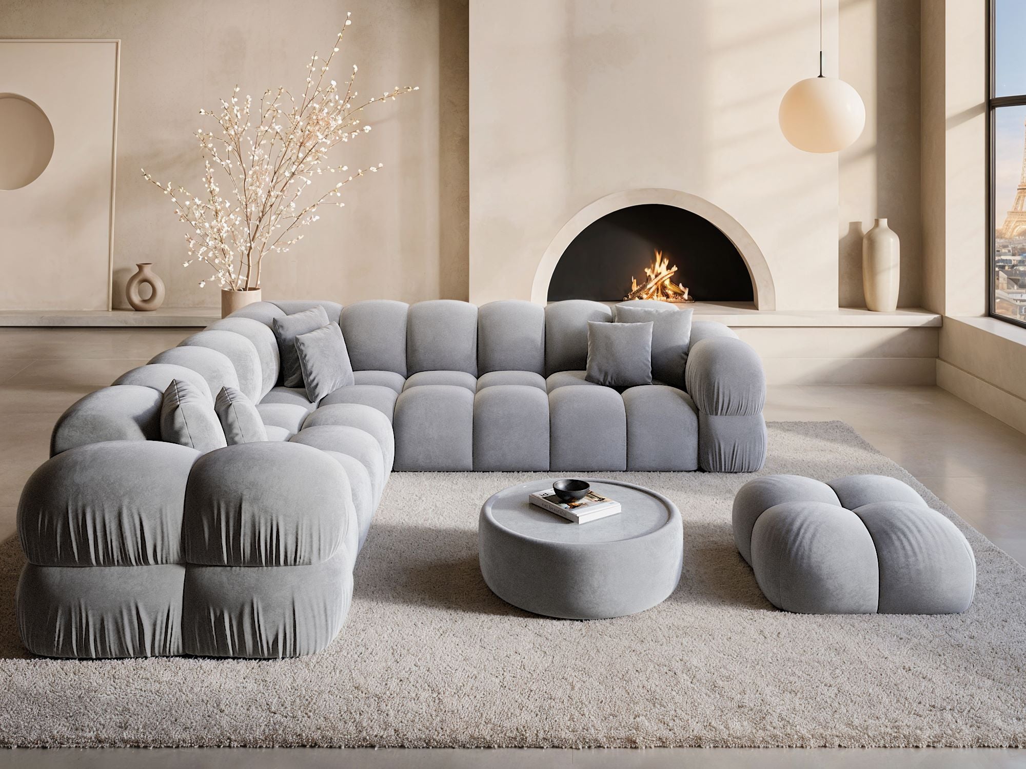 Polster Ecksofa Monteverde L Form