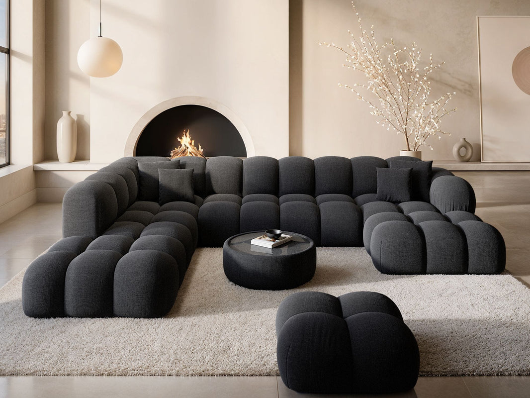 Wohnlandschaft Monteverde Lounge U-Form in Stoff