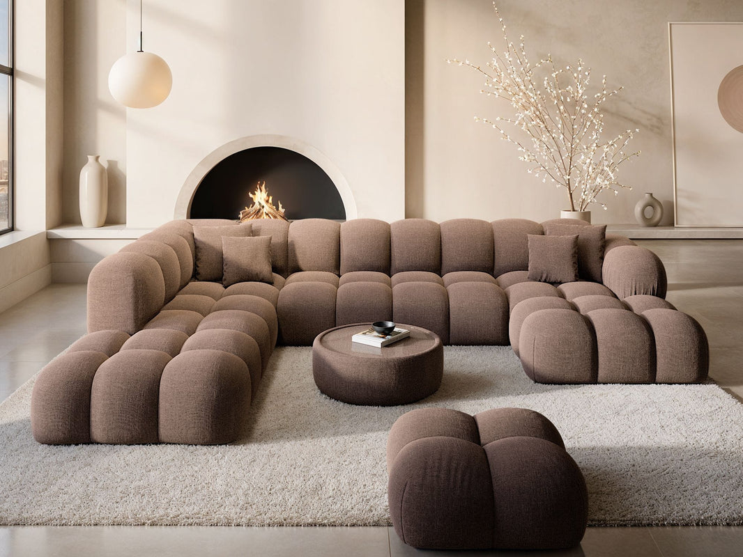 Wohnlandschaft Monteverde Lounge U-Form in Stoff
