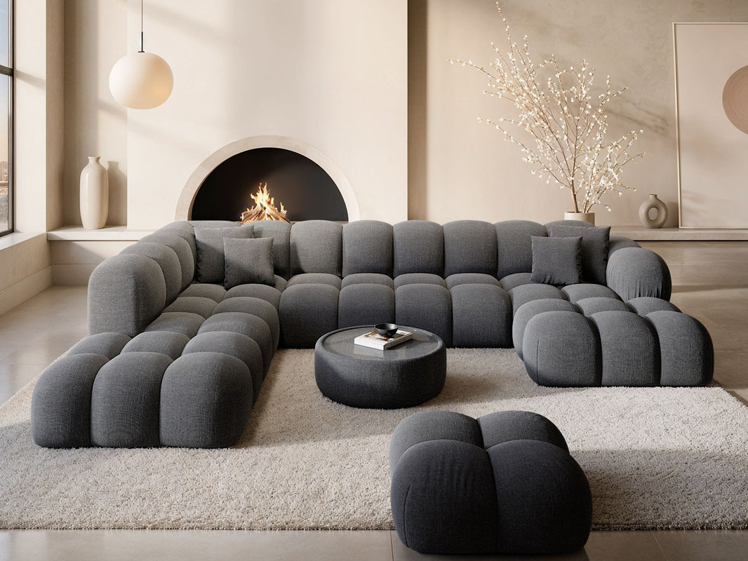 Wohnlandschaft Monteverde Lounge U-Form in Stoff
