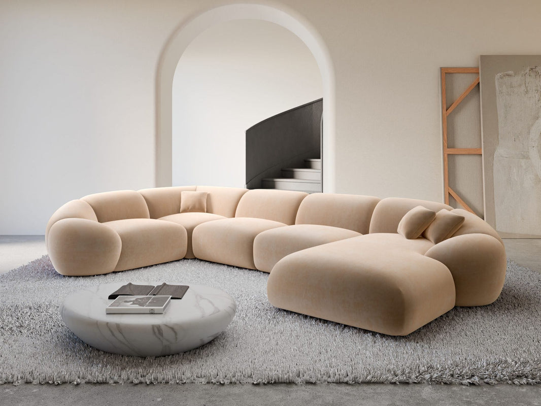 Wohnlandschaft Solverde XL U-Form in Stoff