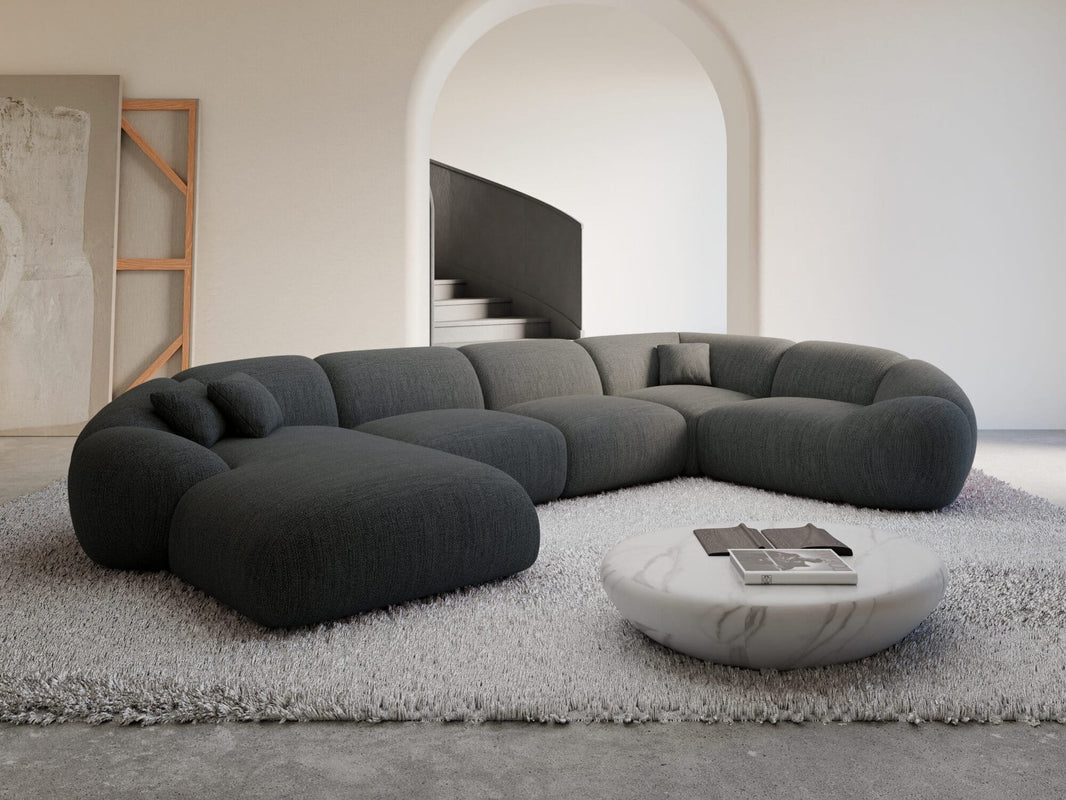 Wohnlandschaft Solverde XL U-Form in Stoff