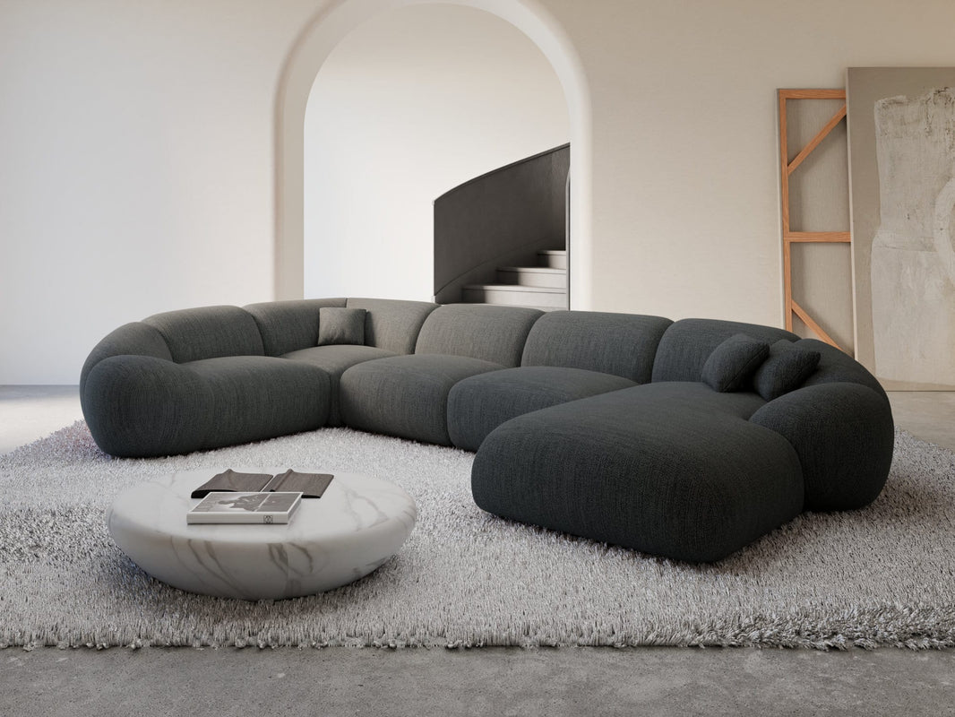 Wohnlandschaft Solverde XL U-Form in Stoff