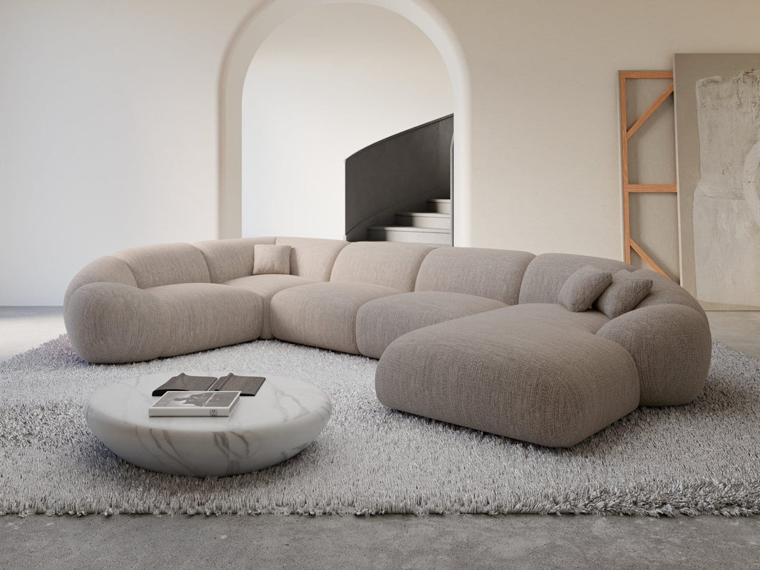 Wohnlandschaft Solverde XL U-Form in Stoff