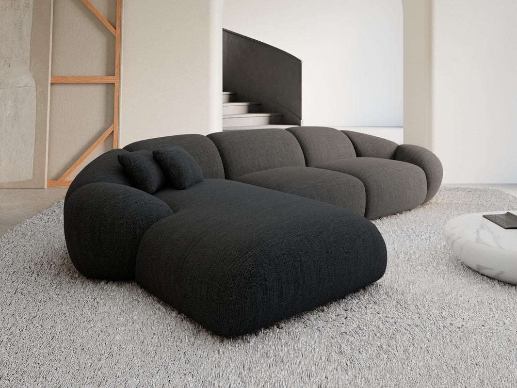 Stoff Ecksofa Solverde L-Form