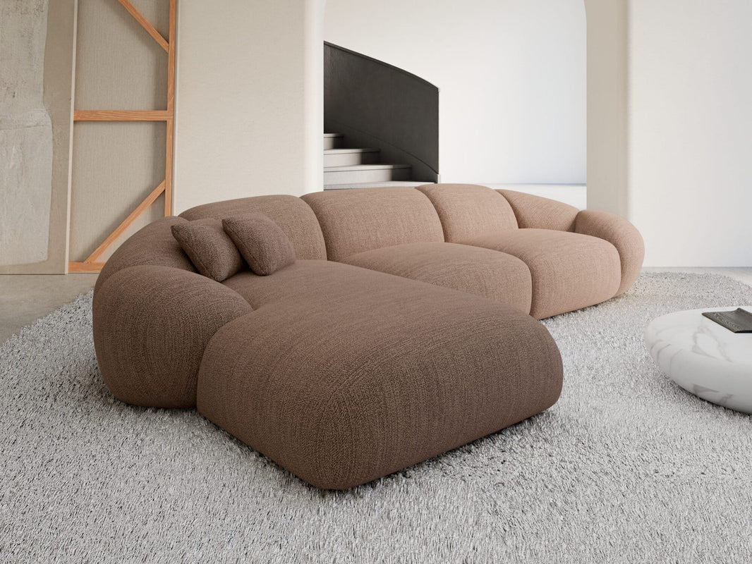 Stoff Ecksofa Solverde L-Form