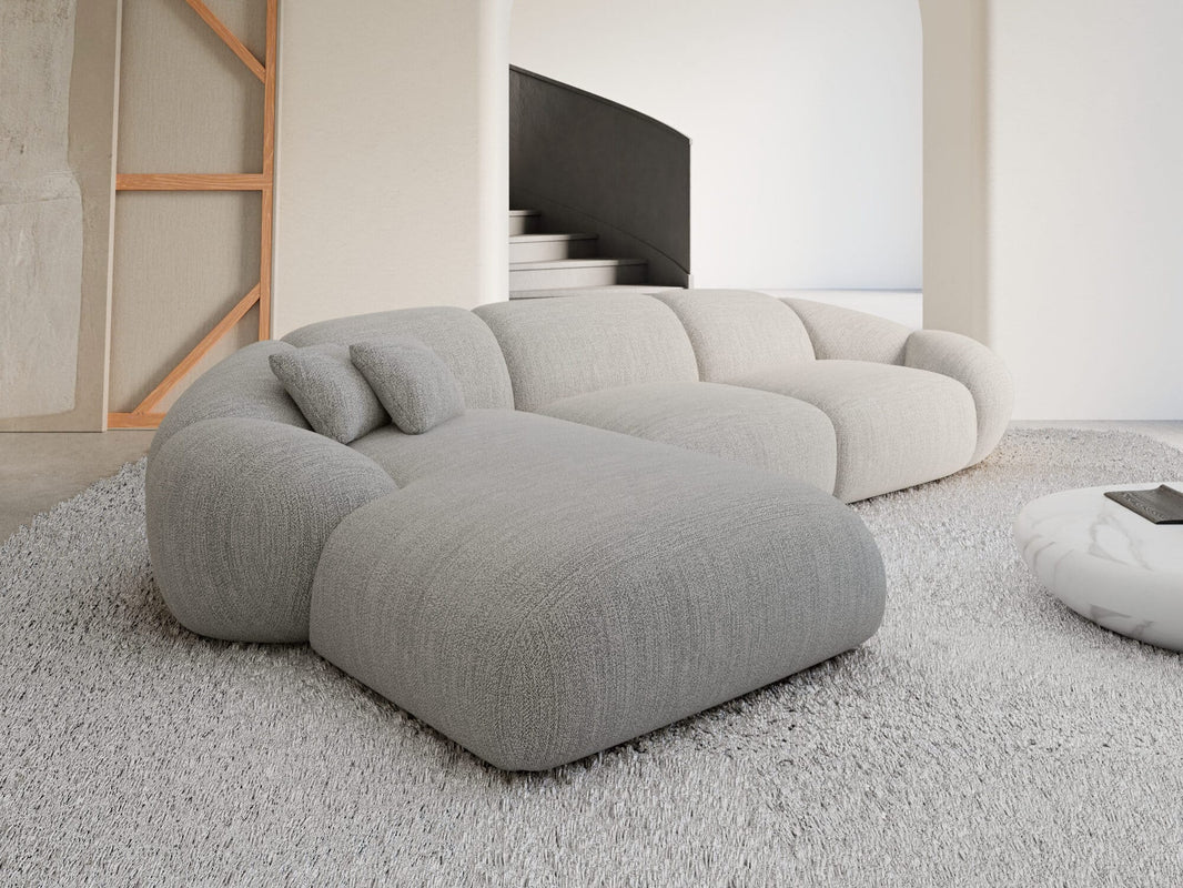 Stoff Ecksofa Solverde L-Form