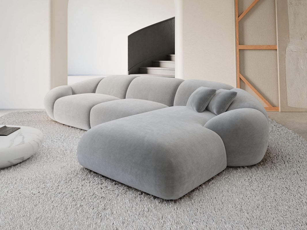 Stoff Ecksofa Solverde L-Form