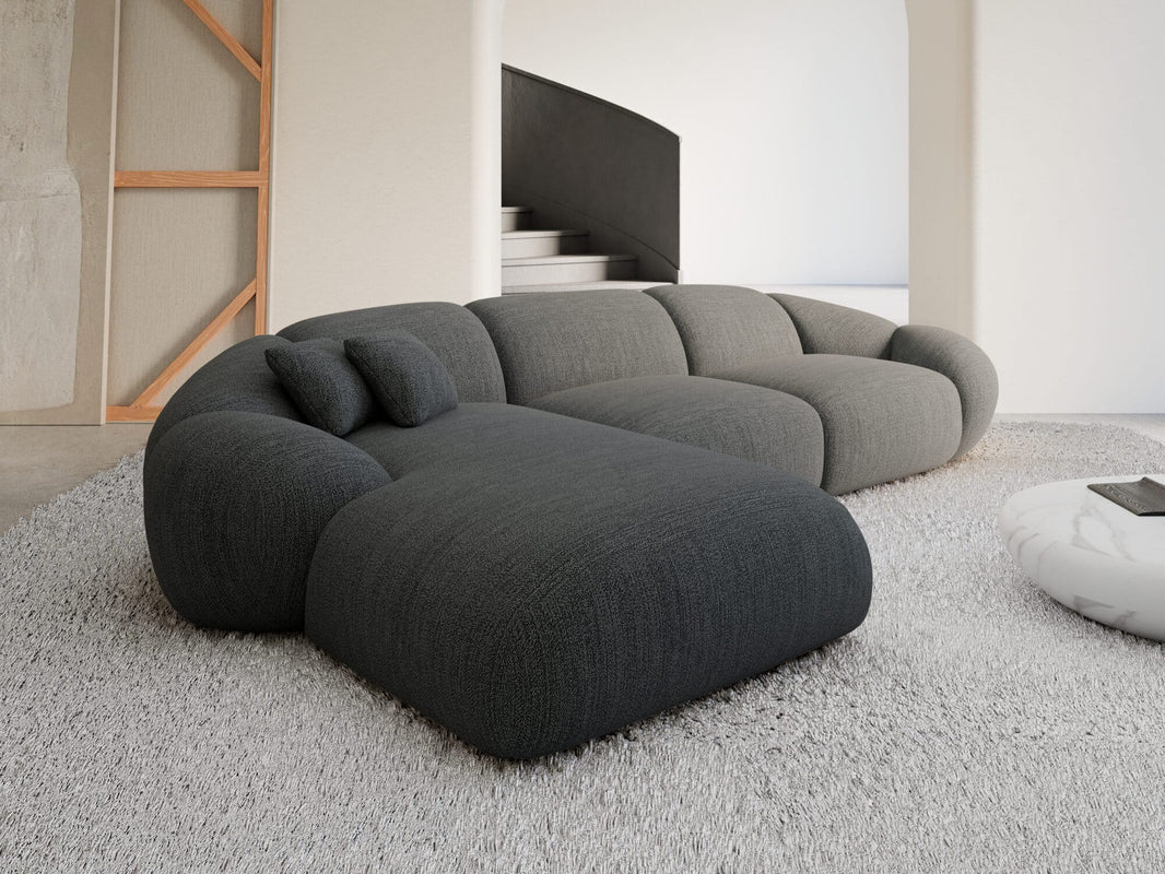 Stoff Ecksofa Solverde L-Form