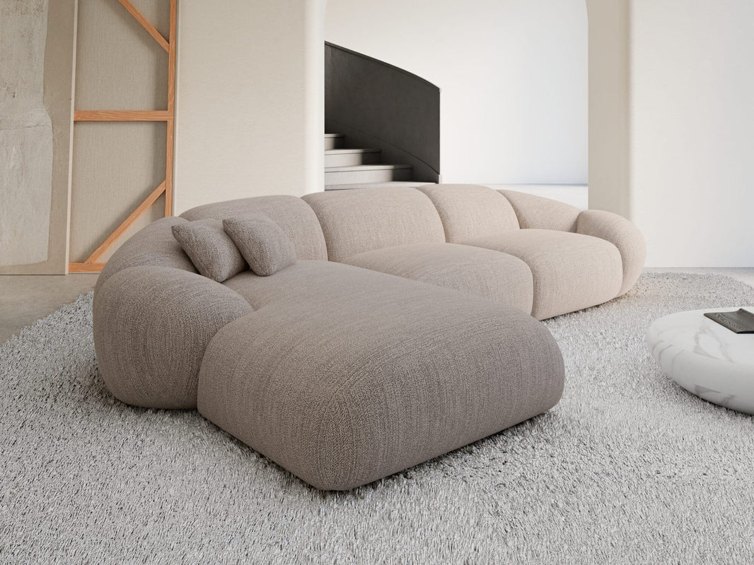 Stoff Ecksofa Solverde L-Form