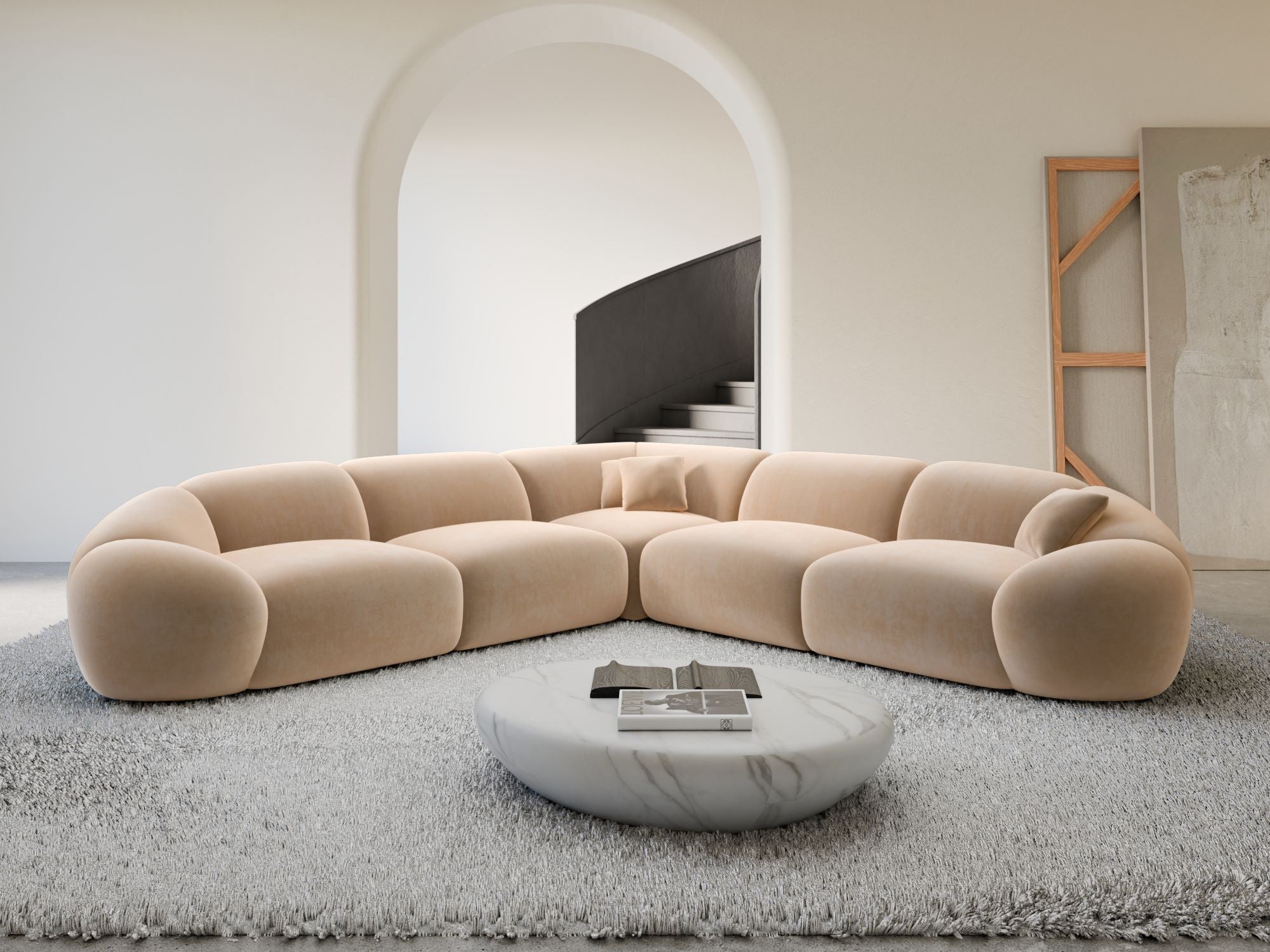 Polster Ecksofa Solverde L Form