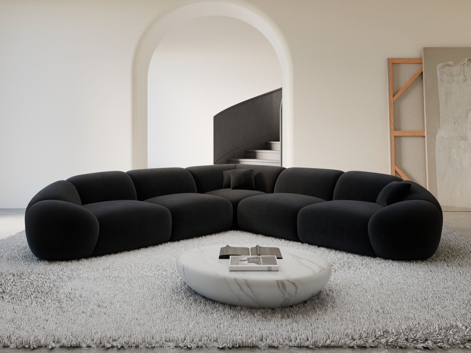Polster Ecksofa Solverde L Form