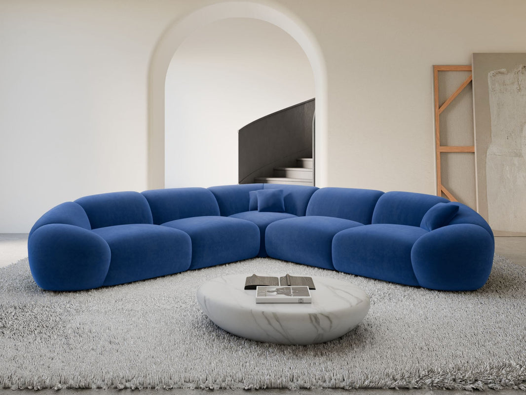 Ecksofa Solverde L-Form aus Stoff